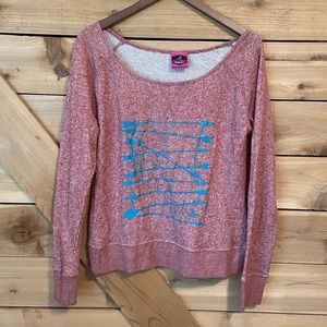 Ali Dee Graphic Arrows Sweatshirt